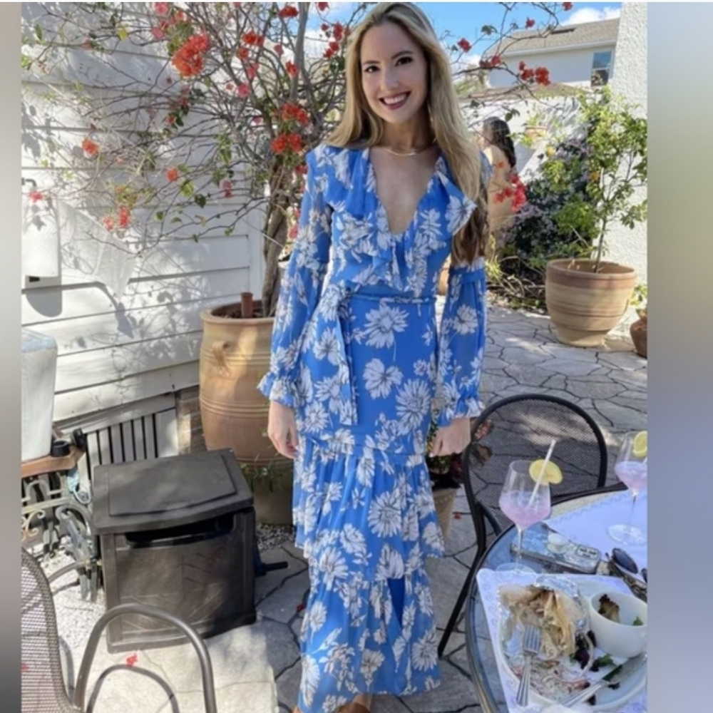 043 AMANDA UPRICHARD Janelle Maxi Dress